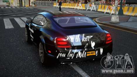Bentley Continental GT Lauria S4 para GTA 4
