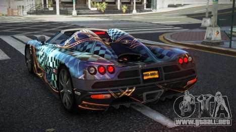 Koenigsegg CCX Xanla S11 para GTA 4