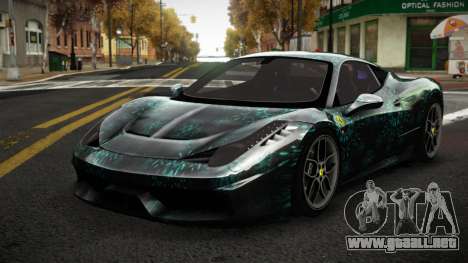Ferrari 458 Ashber S14 para GTA 4