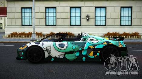 Koenigsegg Agera Jesca S13 para GTA 4