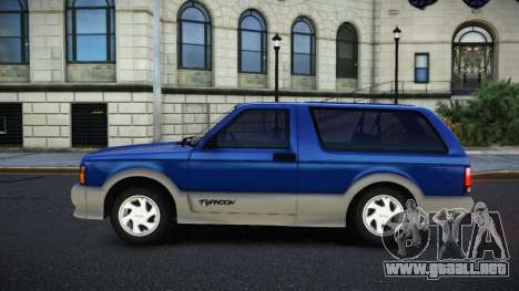 GMC Typhoon Layo para GTA 4