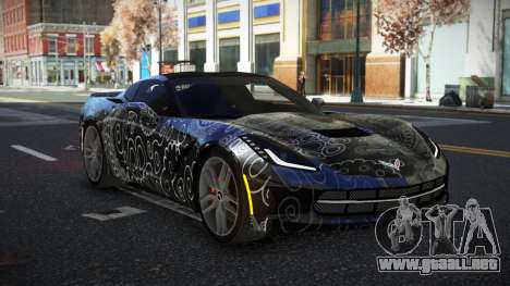 Chevrolet Corvette C7 Ewashu S11 para GTA 4