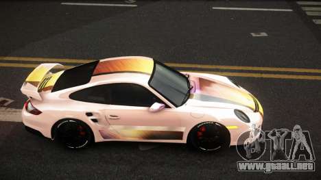 Porsche 977 GT2 Ashid S2 para GTA 4