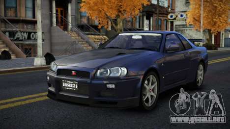 Nissan Skyline R34 Zaeji para GTA 4