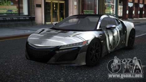 Acura NSX Vandox S6 para GTA 4