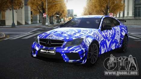 Mercedes-Benz C63 AMG Llydox S12 para GTA 4