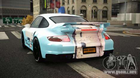 Porsche 977 GT2 Ashid S7 para GTA 4
