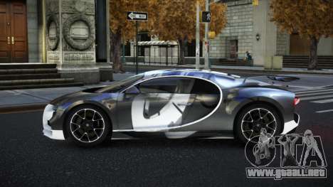 Bugatti Chiron Jehan S10 para GTA 4