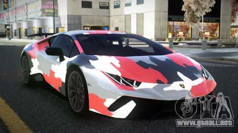 Lamborghini Huracan Lesab S10 para GTA 4