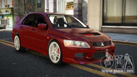 Mitsubishi Lancer Evolution IX Sugekih para GTA 4