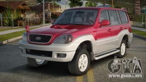 2005 Hyundai Terracan JX290 para GTA San Andreas