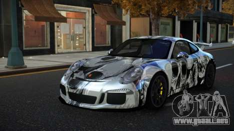 Porsche 911 GT3 Ckowen S12 para GTA 4