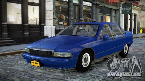 Chevrolet Caprice Ruyey para GTA 4