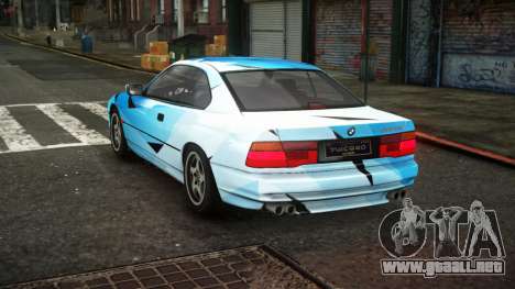 BMW 850CSi Saberon S14 para GTA 4