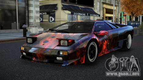 Lamborghini Diablo Hunbe S9 para GTA 4
