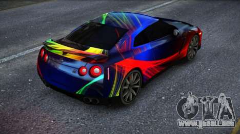 Nissan GT-R R35 Lersa S10 para GTA 4