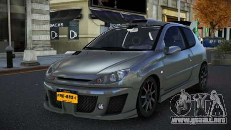Peugeot 206 Jiujo para GTA 4
