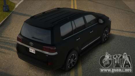 Toyota Land Cruiser V8 2017 para GTA San Andreas