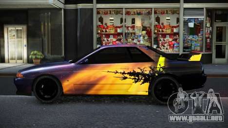 Nissan Skyline R32 Napho S2 para GTA 4