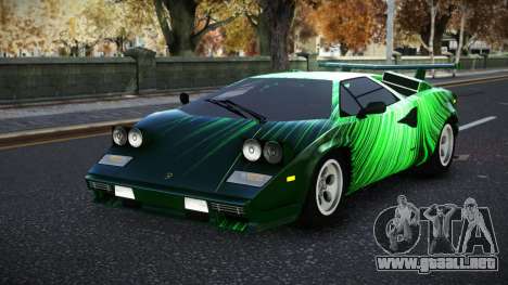 Lamborghini Countach Avasun S10 para GTA 4