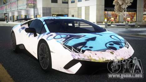 Lamborghini Huracan Lesab S5 para GTA 4