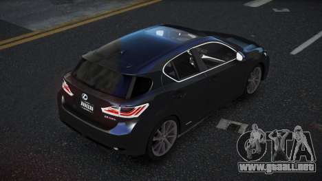 Lexus CT200H Sazlaw para GTA 4