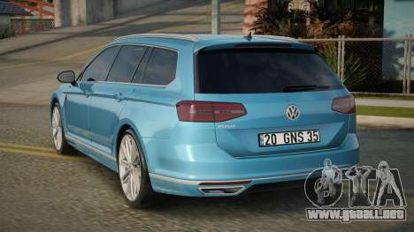 Volkswagen Passat Variant B8 Kason para GTA San Andreas