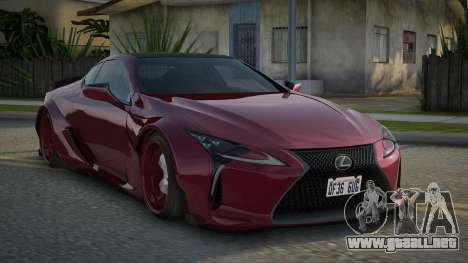 Lexus LC 500 LB para GTA San Andreas
