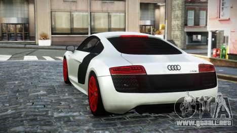 Audi R8 Cerna para GTA 4