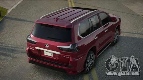 Lexus LX 570 2019 para GTA San Andreas