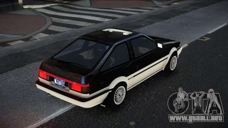 Toyota AE86 Palata para GTA 4