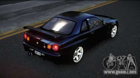 Nissan Skyline R34 Ruwi para GTA 4