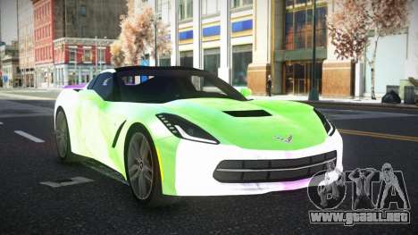 Chevrolet Corvette C7 Ewashu S12 para GTA 4
