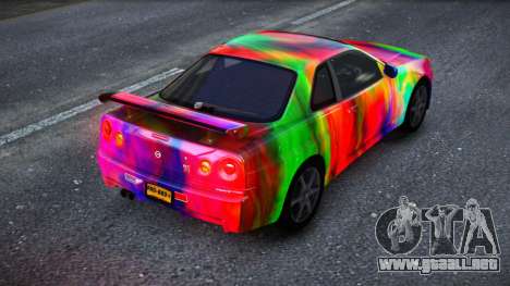 Nissan Skyline R34 Owyna S14 para GTA 4