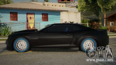 Chevrolet Camaro ZL1 Black 12th para GTA San Andreas