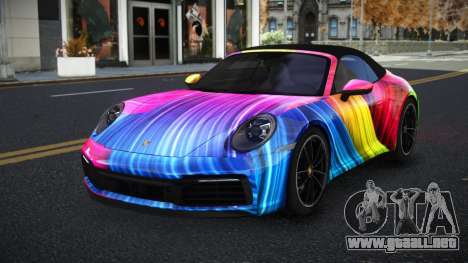 Porsche Carrera S Brarin S8 para GTA 4