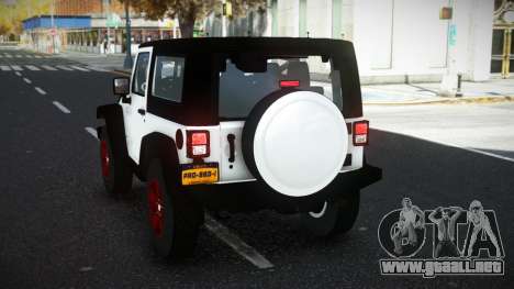 Jeep Wrangler Paowi para GTA 4