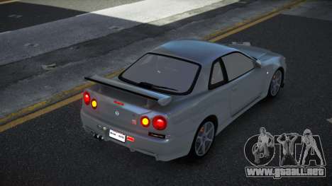 Nissan Skyline R34 Cuglu para GTA 4