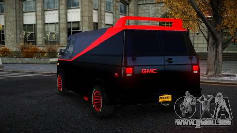 GMC Vandura Vijureley para GTA 4