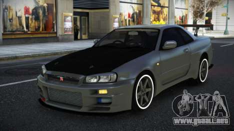 Nissan Skyline R34 Dopuy para GTA 4