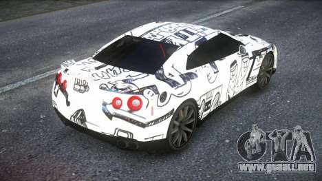 Nissan GT-R R35 Lersa S4 para GTA 4