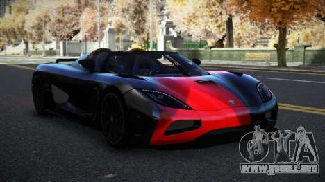 Koenigsegg Agera Jesca S3 para GTA 4