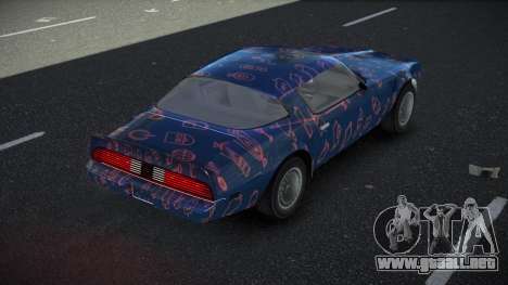 Pontiac Trans AM Tolyn S8 para GTA 4