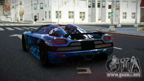 Koenigsegg Agera Jesca S12 para GTA 4
