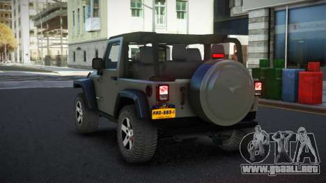 Jeep Wrangler Qedfof para GTA 4
