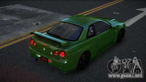 Nissan Skyline R34 Gafzevo para GTA 4