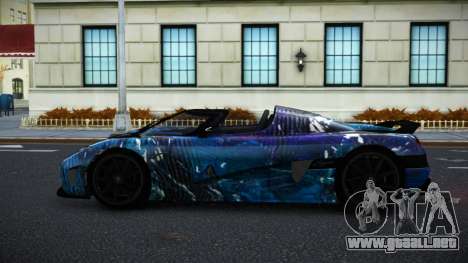 Koenigsegg Agera Jesca S12 para GTA 4