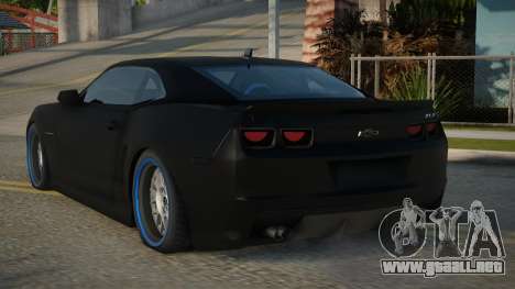Chevrolet Camaro ZL1 Black 12th para GTA San Andreas