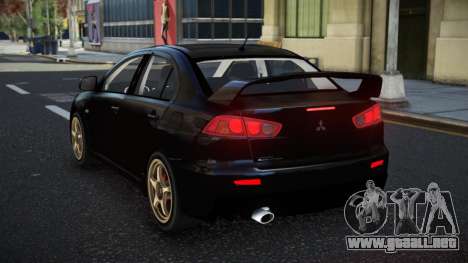 Mitsubishi Lancer Evolution X Etux para GTA 4