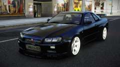 Nissan Skyline R34 Ruwi para GTA 4